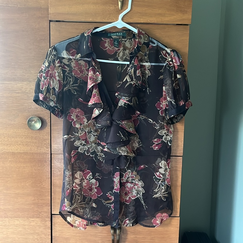 Lauren Ralph Lauren Floral Blouse